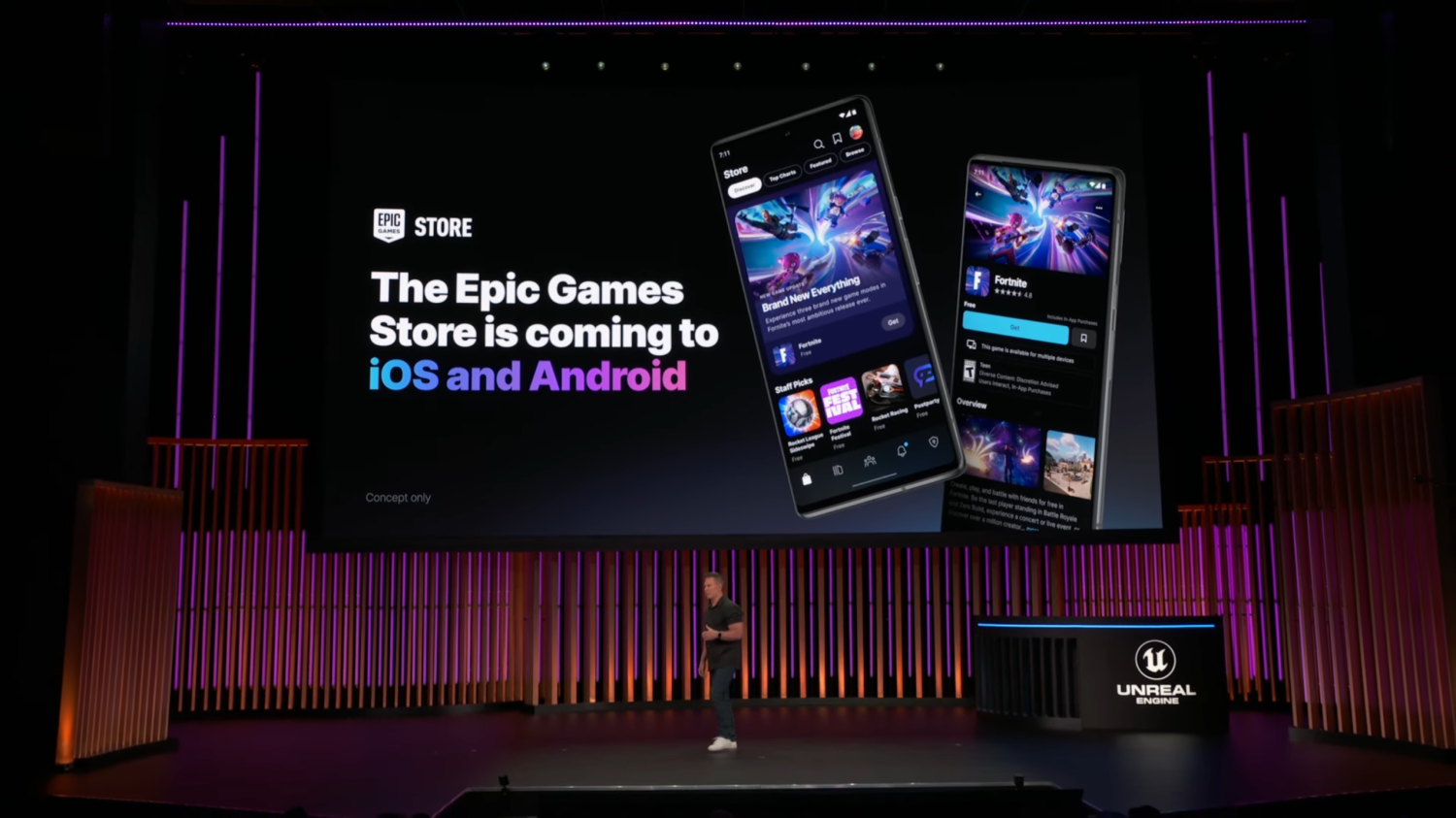 Epic Store coming to Android and iOS in 2024 with third-party partner  support