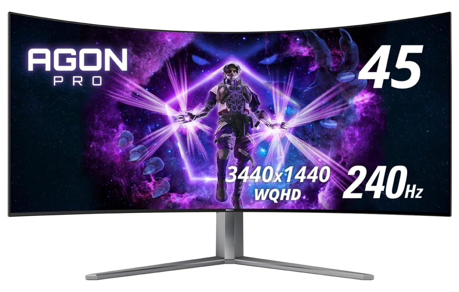 TweakTown Enlarged Image - AOC's new AGON PRO AG456UCZD OLED gaming monitor (source: AOC)