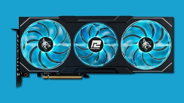 PowerColor Hellhound Radeon RX 7900 XTX 24GB GPU.