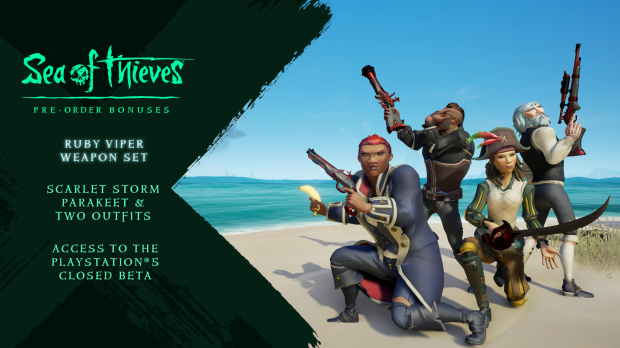 First-party Xbox game Sea of Thieves has exclusive content for PlayStation gamers 4