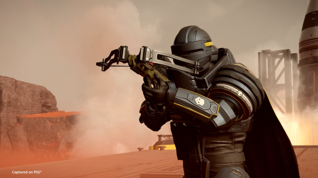 New Helldivers 2 Democratic Detonation warbond has a crossbow that fires exploding bolts 2