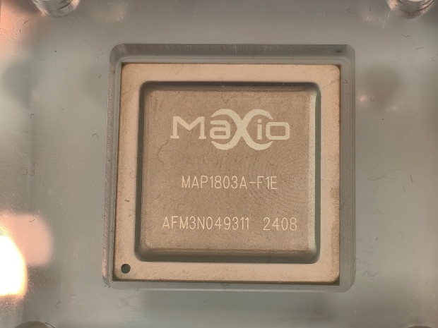 Maxio's new MAP1803 PCIe Gen5 SSD controller (source: MyDrivers)