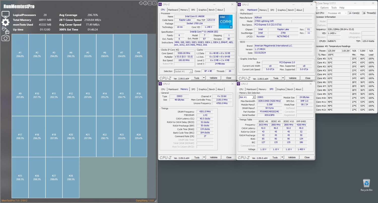 Overclocker 'Splave' uses ASRock's new Z790I Lightning Wi-Fi