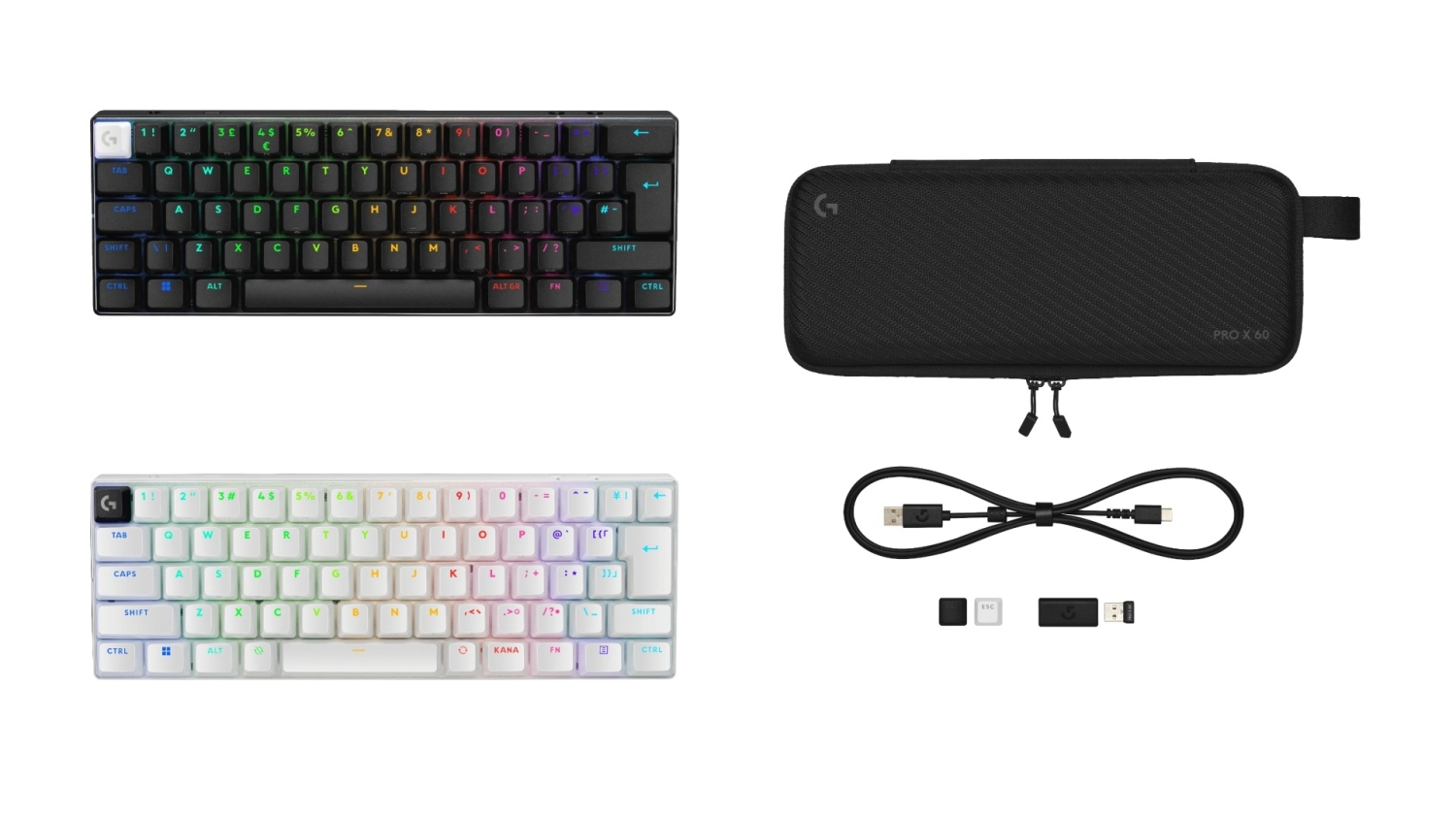 Logitech G PRO X 60 Black US配列 Logitech G PRO X 60 Black US配列 Logitech G Unveils the PRO X 60