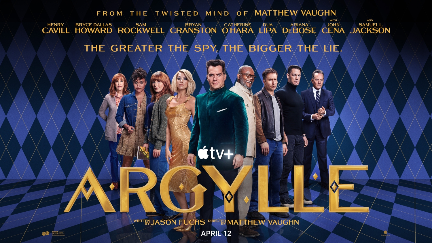 Apple Original Films' Argylle is now available to stream on Apple TV+