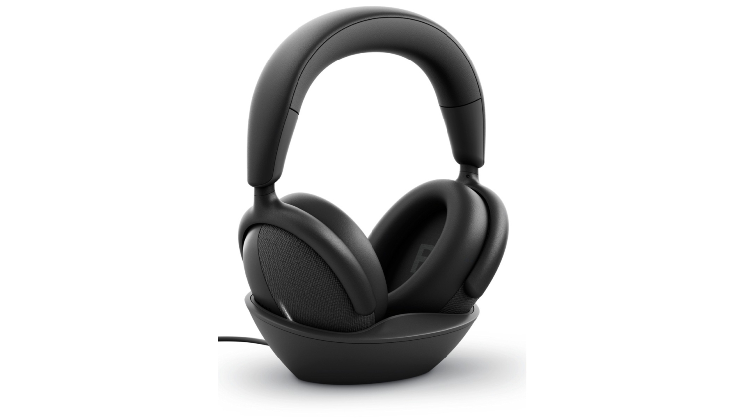 TweakTown Enlarged Image - Dell Premier Wireless ANC Headset (WL7024) with charging dock, image credit: Dell.