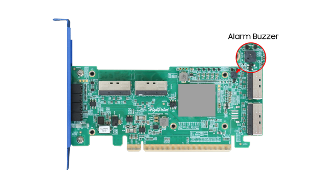 HighPoint の新しい PCIe Gen5 SSD PCIe カードは、32 台の SSD、スロット 25 あたり最大 960TB Gen5 SSD ストレージをサポートします