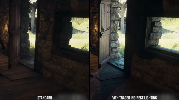 Dragon's Dogma 2 with full path-traced lighting, image credit: Capcom/Digital Foundry.