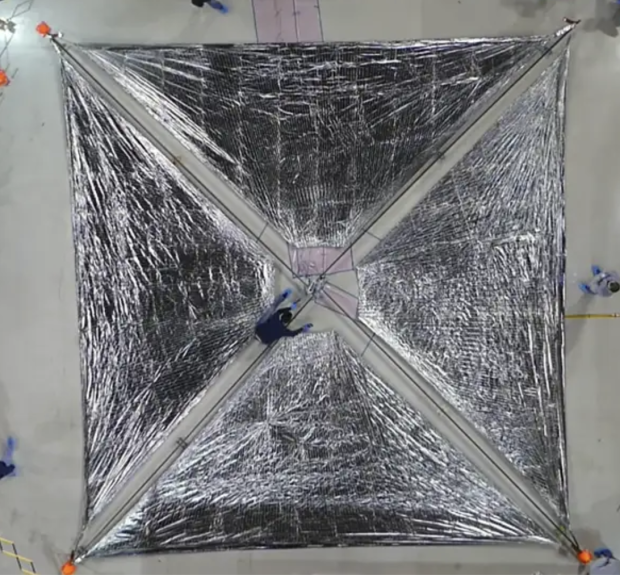 NASA's solar sail phones home before attempting revolutionary sunlight propulsion 165156