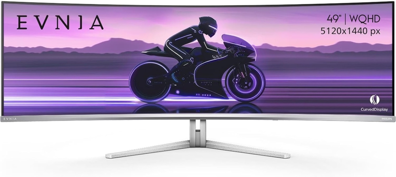 Philips launches 49-inch QD OLED dual 1440p gaming monitor with