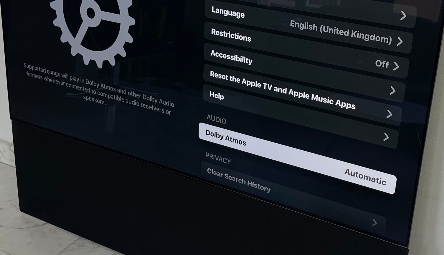 LG adds Apple Music Dolby Atmos support to its TVs, making it the first