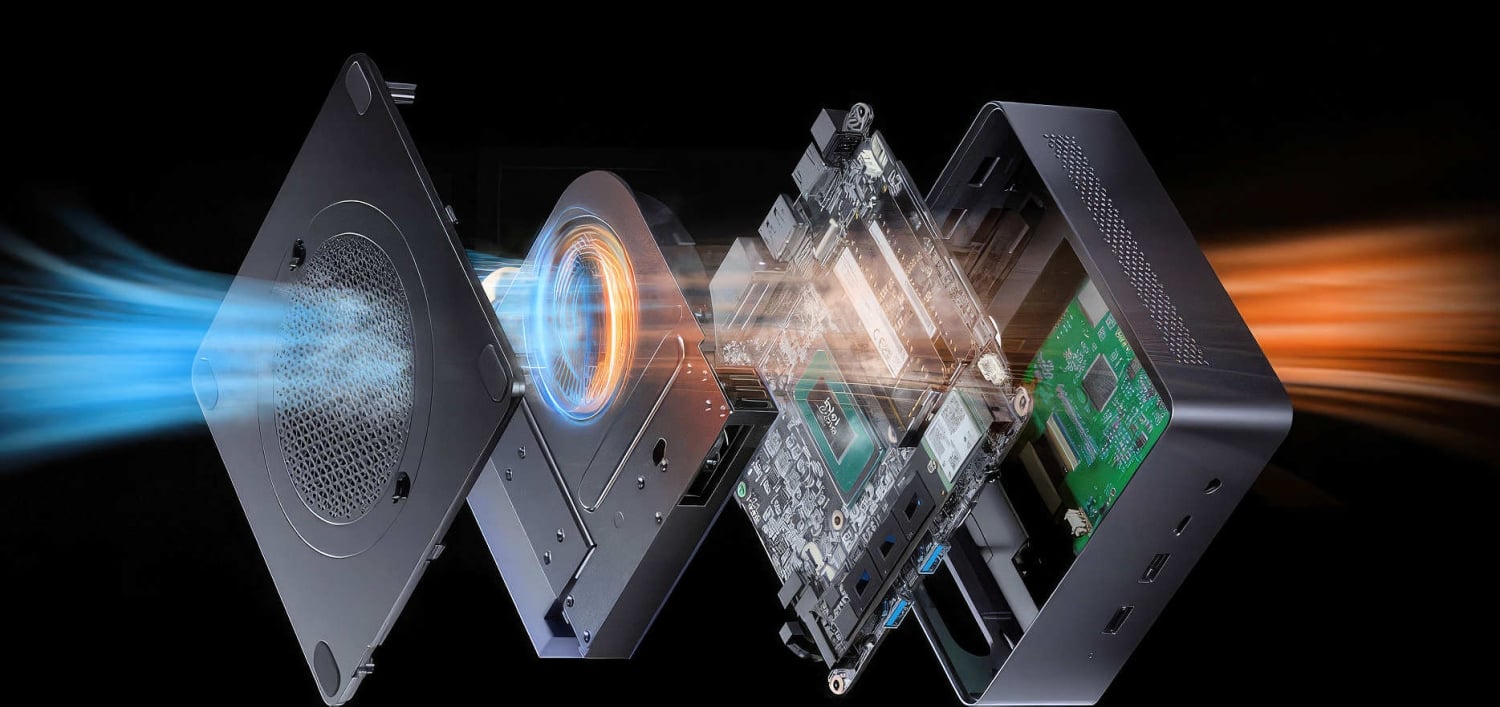 Minisforum AtomMan X7 Ti Mini-PC: Core Ultra 9 185H CPU