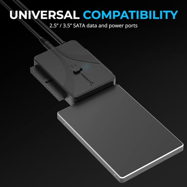 Nowy USB-DS12 firmy Sabrent: adapter USB-C na SATA i IDE dla oldschoolowych dysków twardych 203