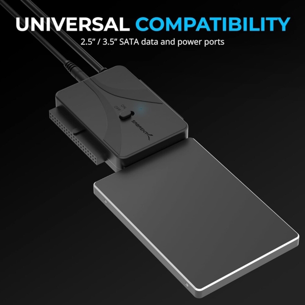 Sabrent의 새로운 USB-DS12: 구식 HDD 203용 USB-C-SATA 및 IDE 어댑터