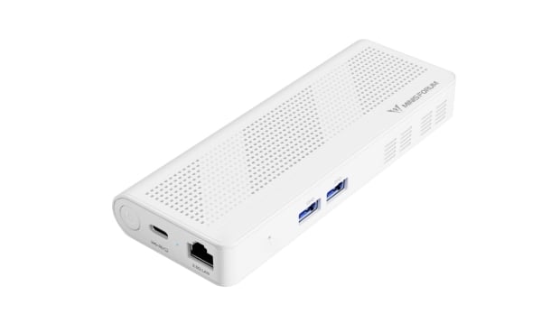 Minisforum S100 è un Mini PC compatto alimentato tramite cavo USB o Ethernet 03