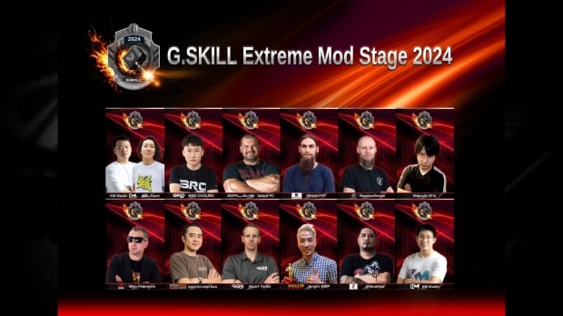 G.SKILL Extreme Mod Stage 2024 modders, image credit: G.SKILL.