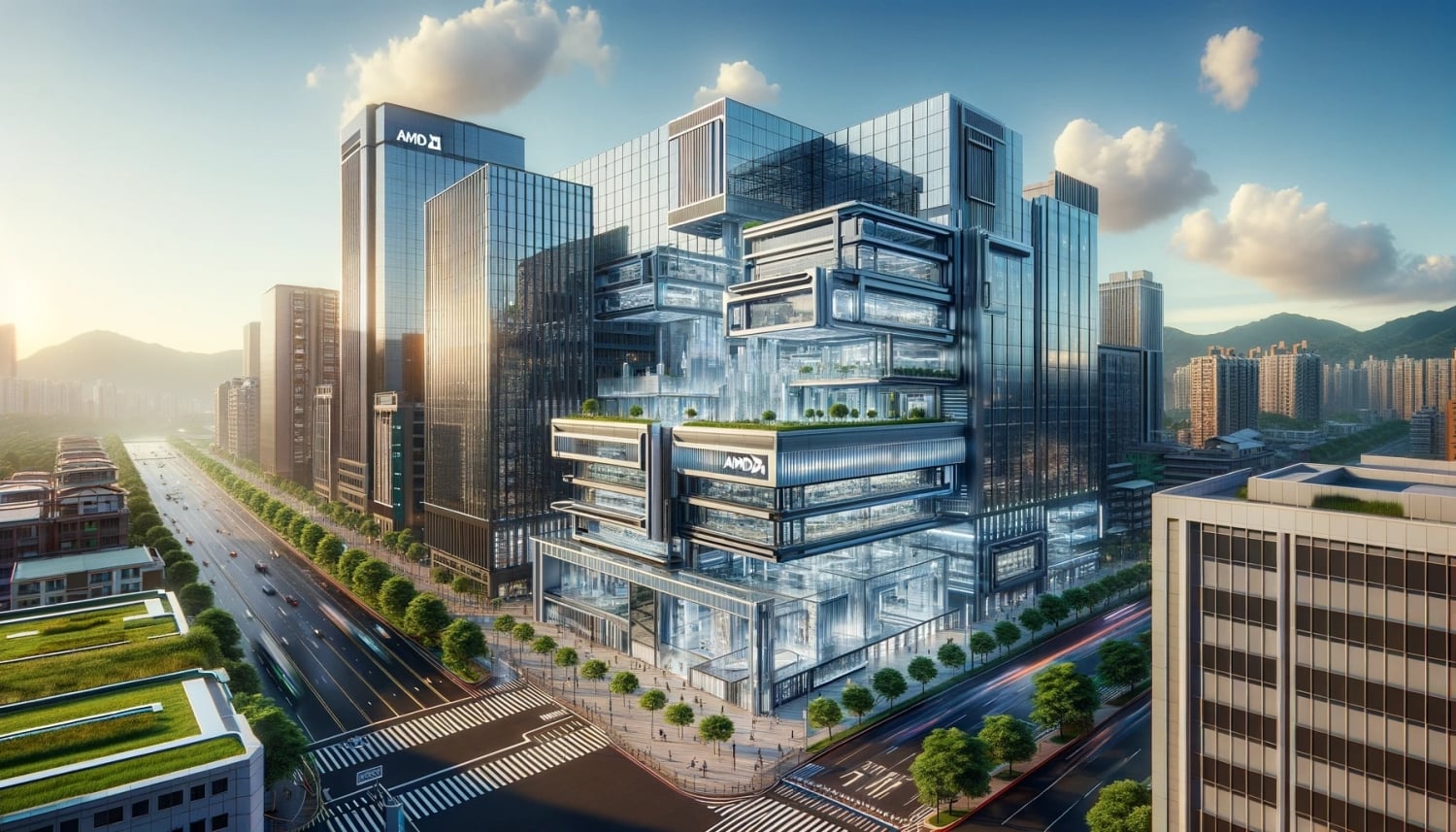 Two cities in Taiwan are fighting for AMD's new R&D center investment
