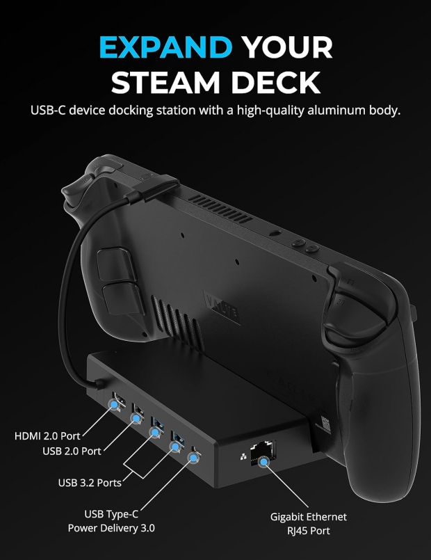 La docking station Sabrent compatibile con Steam Deck è ora in vendita, a soli $ 69,99 803