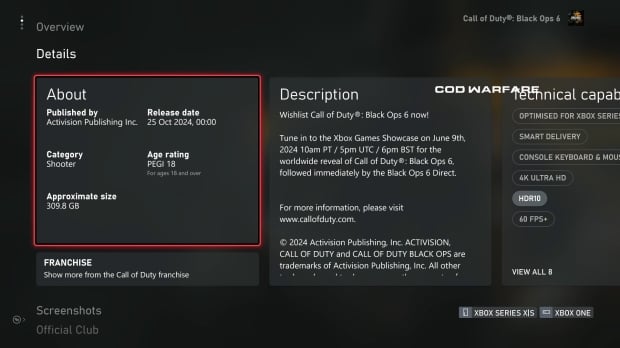 black ops 6 beta not working xbox series x