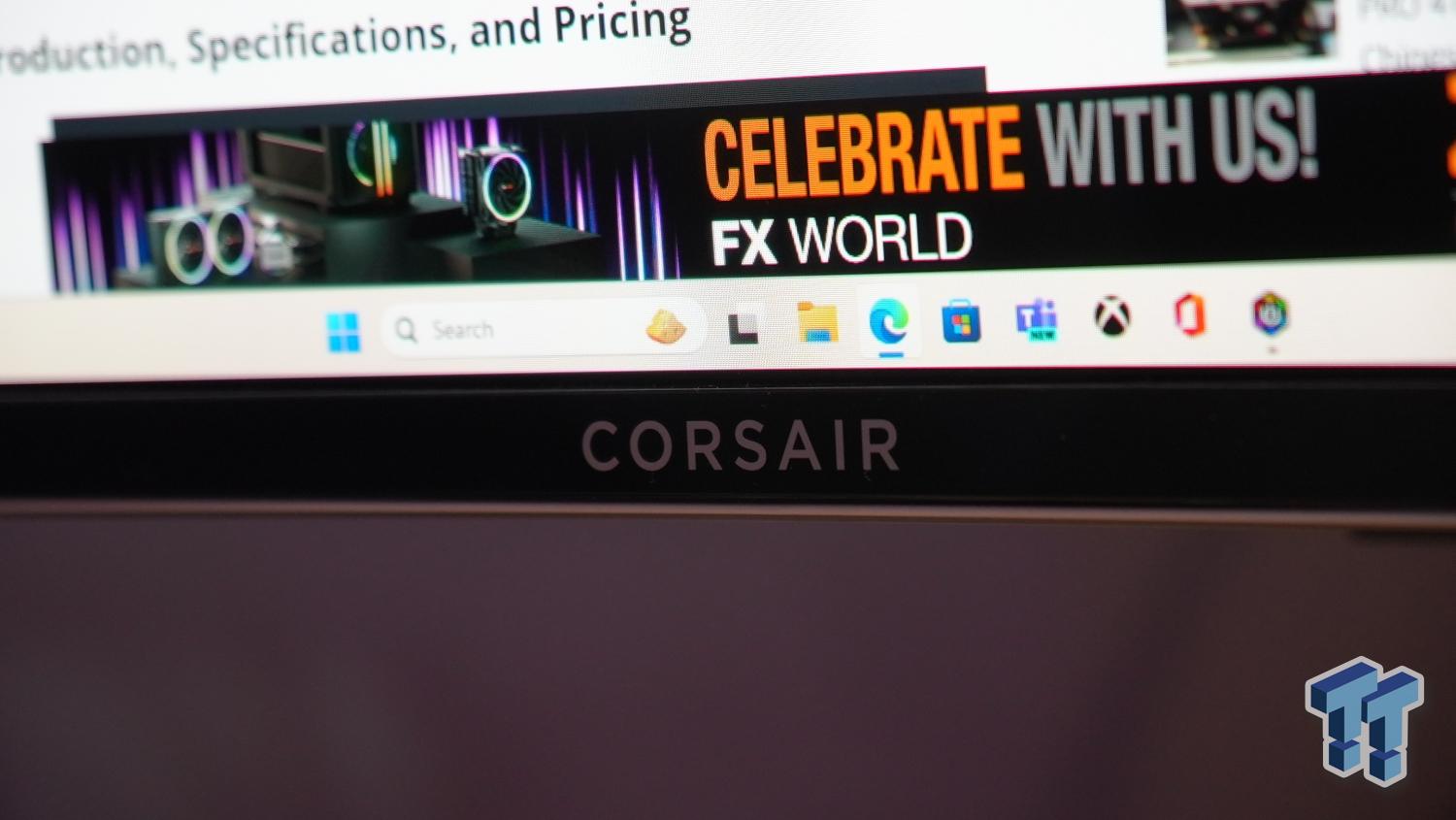 Corsair announces crazy Xeneon OLED ultrawide gaming monitor