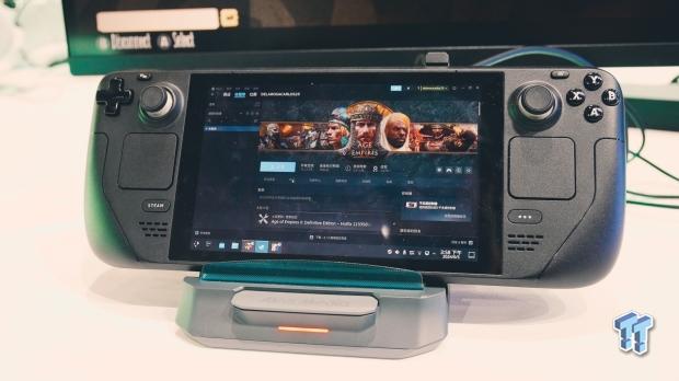 AVerMedia X'Tra Go GC515 Capture Dock recording Steam Deck gameplay.