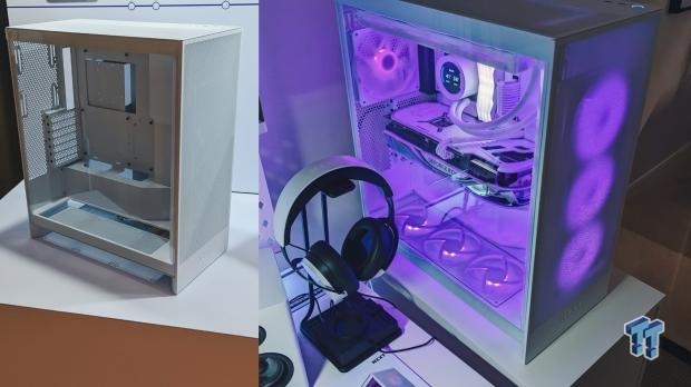 NZXT H7 Flow at Computex 2024.
