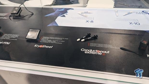 PhaseSheet PTM thermal pads from Thermal Grizzly at Computex 2024.