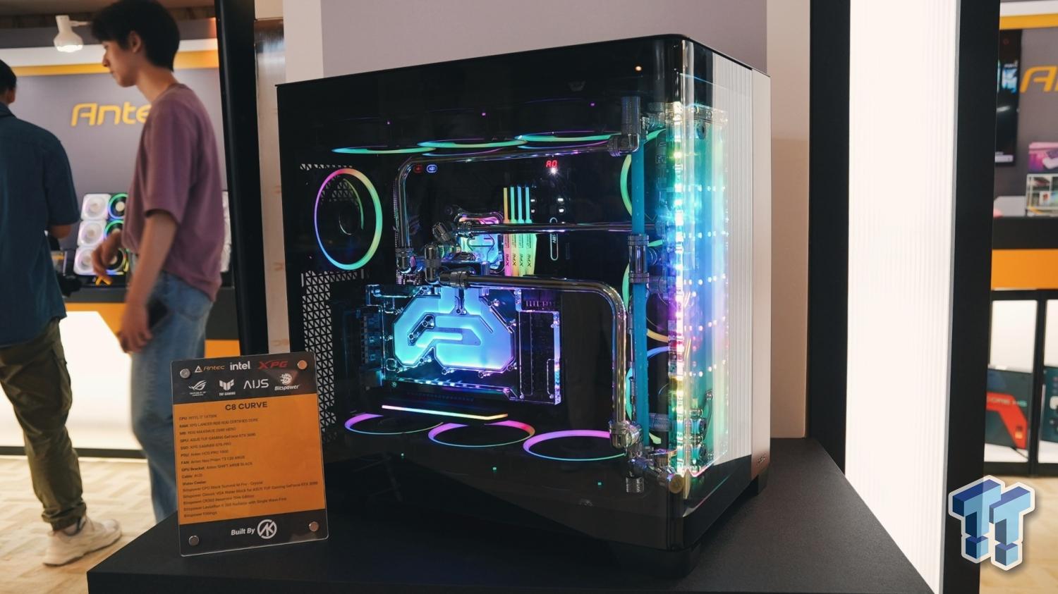 美品】Antec C8 CURVE （🌿 Elegance Meets Performance! 🌟 The