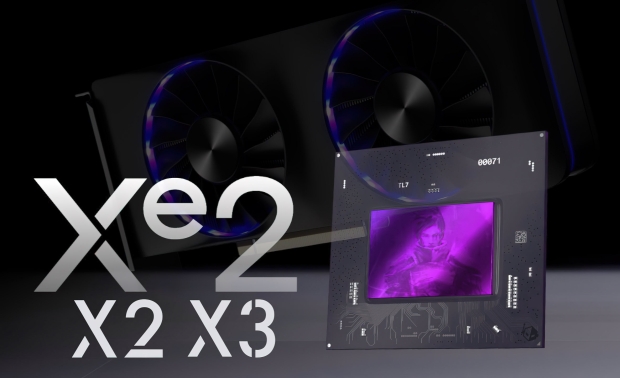 Intel Arc Battlemage X2 and X3 GPUs spotted: up to 448 EUs on a 256-bit memory bus