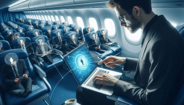 Man busted stealing passenger data from in-flight Wi-Fi with 'evil twin' strategy