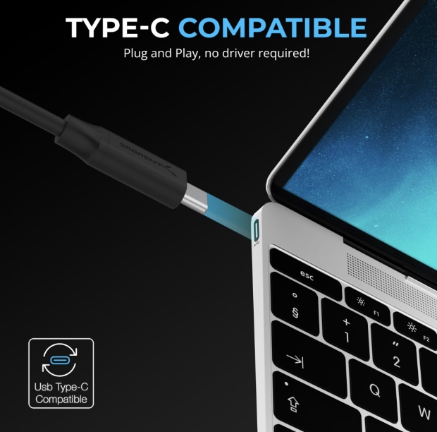 Hub Sabrent USB-C 3 ports avec USB PD 3.0 : parfait pour votre Steam Deck, ROG Ally, tablette, téléphone 507 Hub Sabrent USB-C 3 ports avec USB PD 3.0 : parfait pour votre Steam Deck, ROG Ally, tablette, téléphone 507