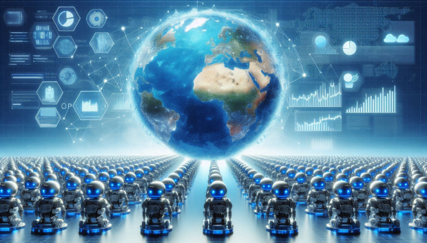 Open enlarged image Study finds nearly half of the internet's traffic is 'high-risk' bots