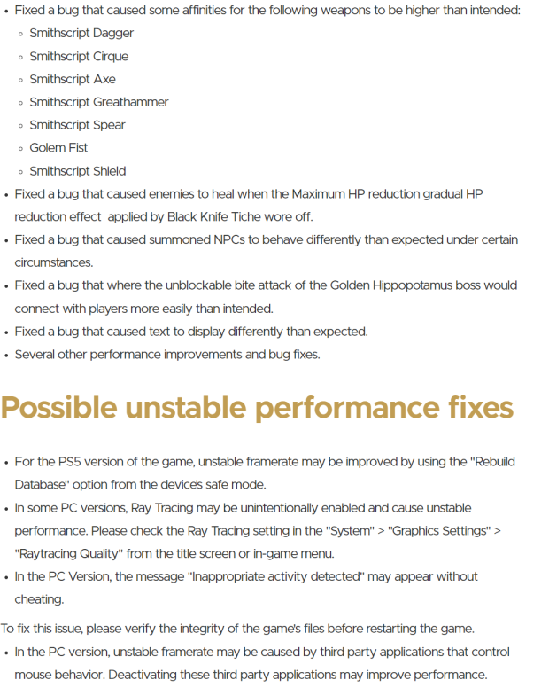 Elden Ring: Shadow of the Erdtree hit with extreme nerf update 23