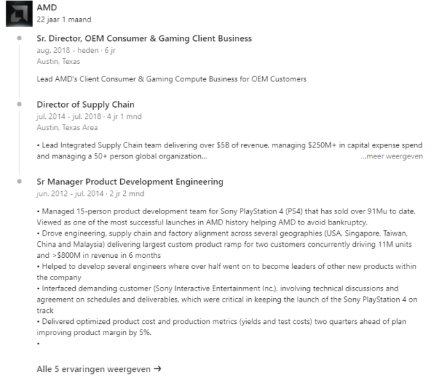 AMD gaming client PC business boss says PlayStation 4 helped AMD avoid bankruptcy 45