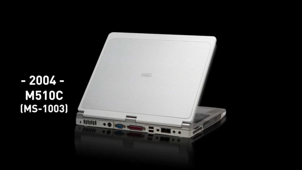 MSI celebrates its 20th anniversary of launching its very first laptop