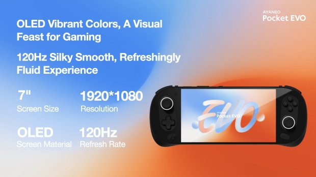 AYANEO Pocket EVO is the 'World's First 7" OLED Android Handheld,' image credit: AYANEO.