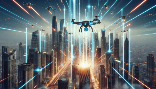 Officials announce 'Star Wars' lasers will be used to eliminate drones