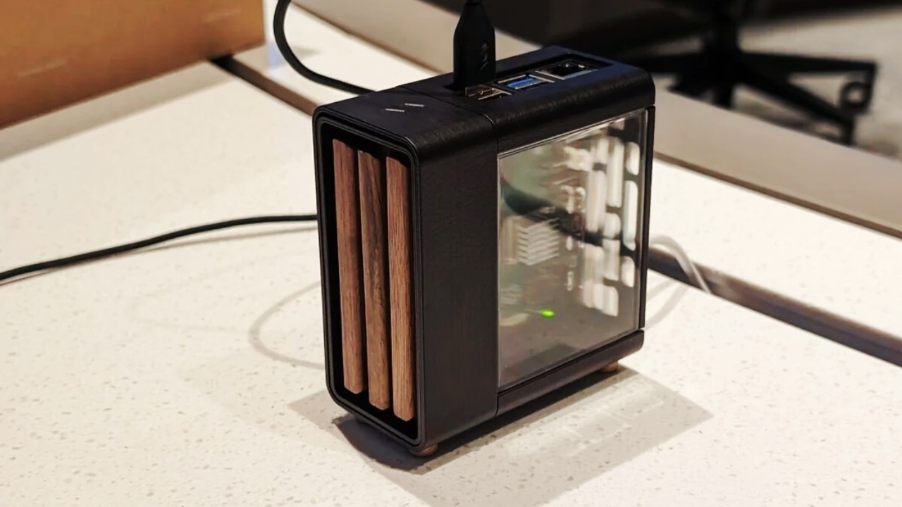 TweakTown Enlarged Image - Fractal Design first showcased Project: North Pi at Computex 2024, image credit: TechPowerUp.