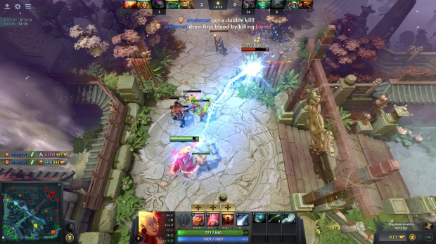 Dota 2 players with an AMD graphics card now have an extra edge (Image Credit: Valve)
