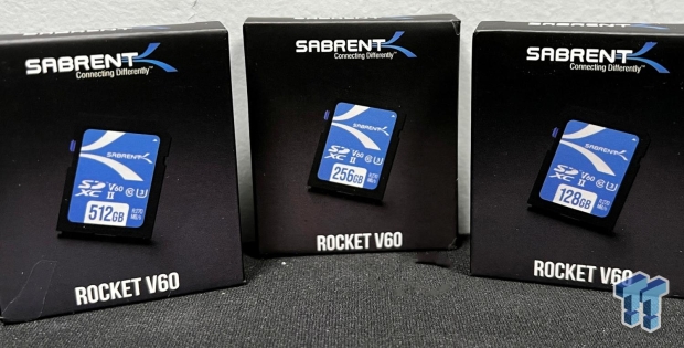 Sabrent 128GB V60 SD card has reads of 270MB/sec, on sale right now on Amazon UK deals