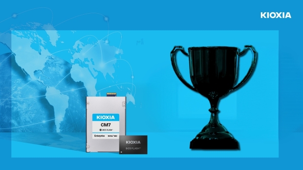 KIOXIA earns lifetime achievement award for its role in creating and developing flash memory
