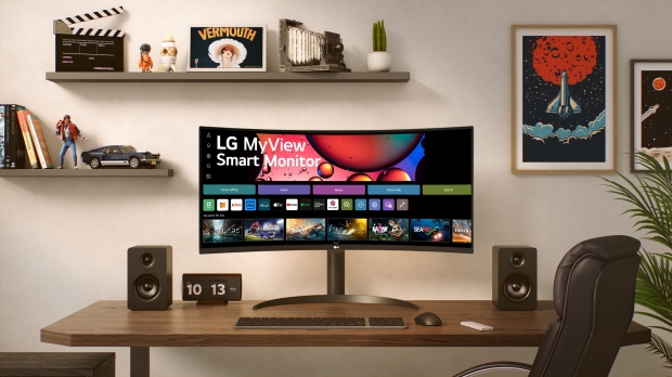LG's new 34-inch curved UltraWide monitor is designed to work without a PC