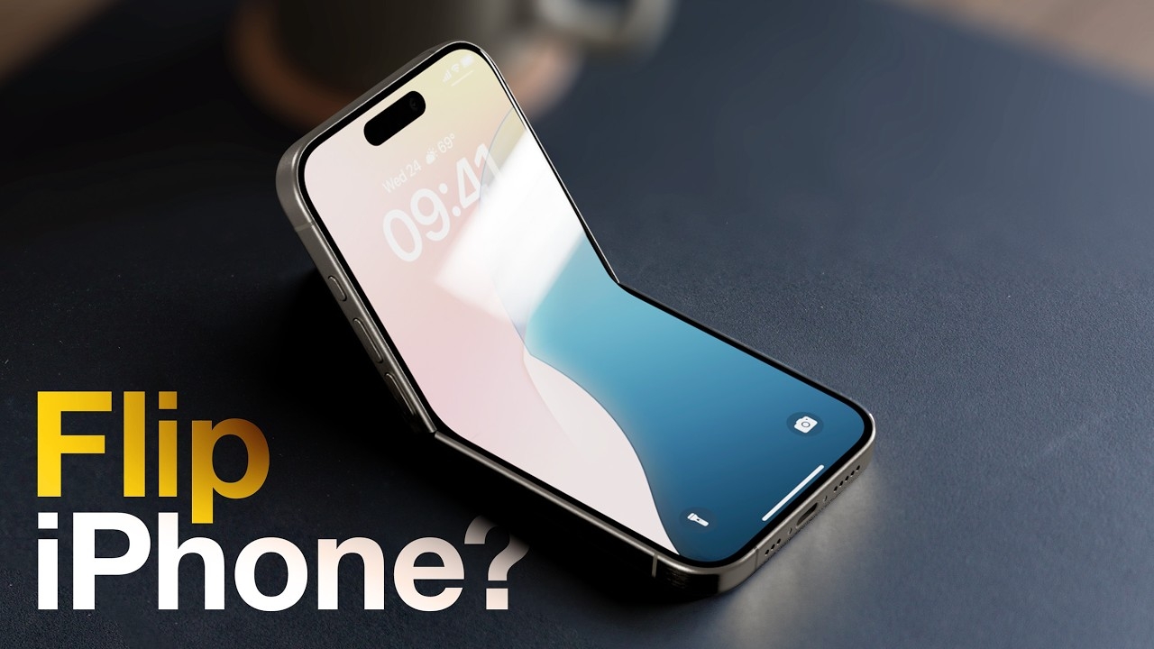 Apple's foldable iPhone is codenamed V68: chamshell foldable