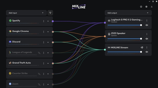 Logitech MIXLINE is a new and free audio-mixing app for creators and gamers 02
