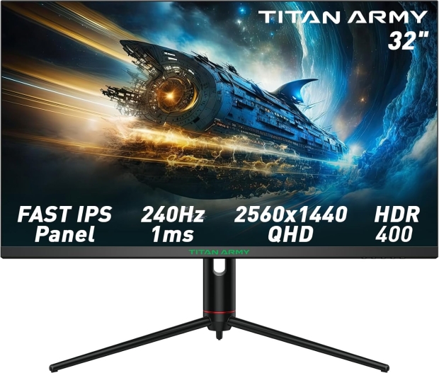 Titan Army discounts three of its 240Hz gaming monitors by up to $80 65651165
