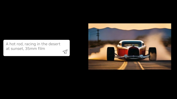 Stable Diffusion AI image generation optimized for GeForce RTX, generates images in real-time