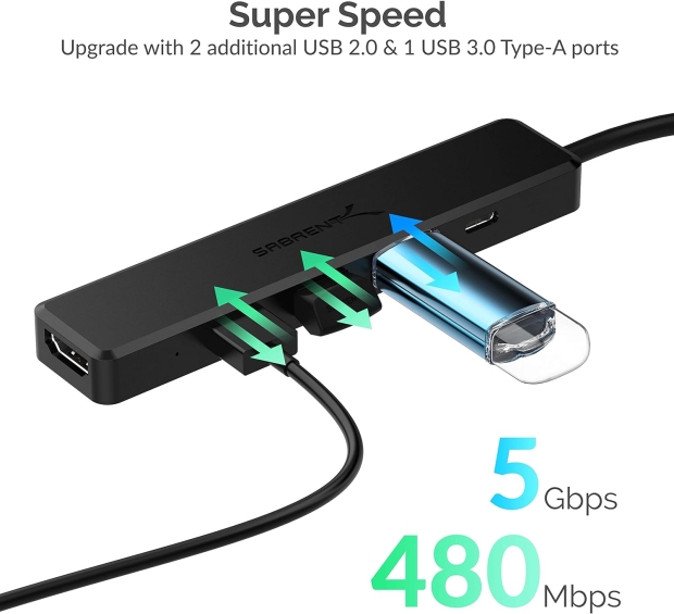 Sabrent has an amazing deal for its multi-port USB Type-C hub on Amazon right now