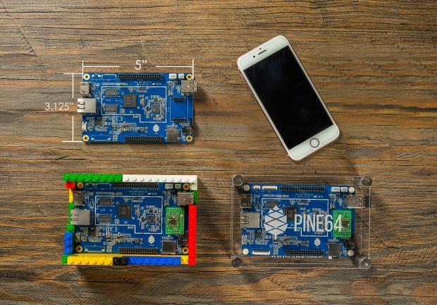 PINE64's Single-Board 64 Bit Supercomputer Launches on Kickstarter to Make Your Next DIY Gadget More Simple, Affordable and Expandable 093