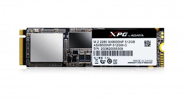 ADATA launches the XPG SX8000 PCI Express 3.0 x4 M.2 2280 Gaming SSD 6