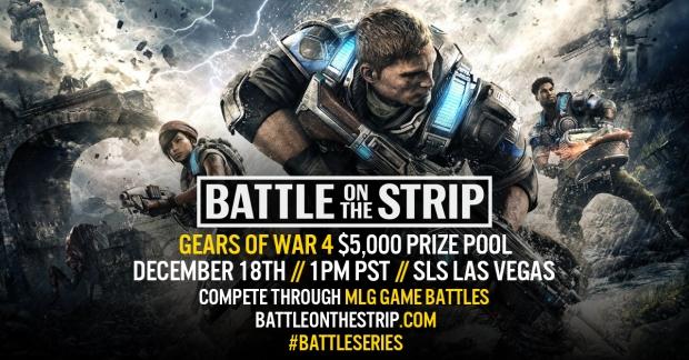 Ultimate Media Ventures teams up with The Coalition for sanctioned December 18 Gears Of War 4 Pro-Am eSports Battle On The Strip Event 3